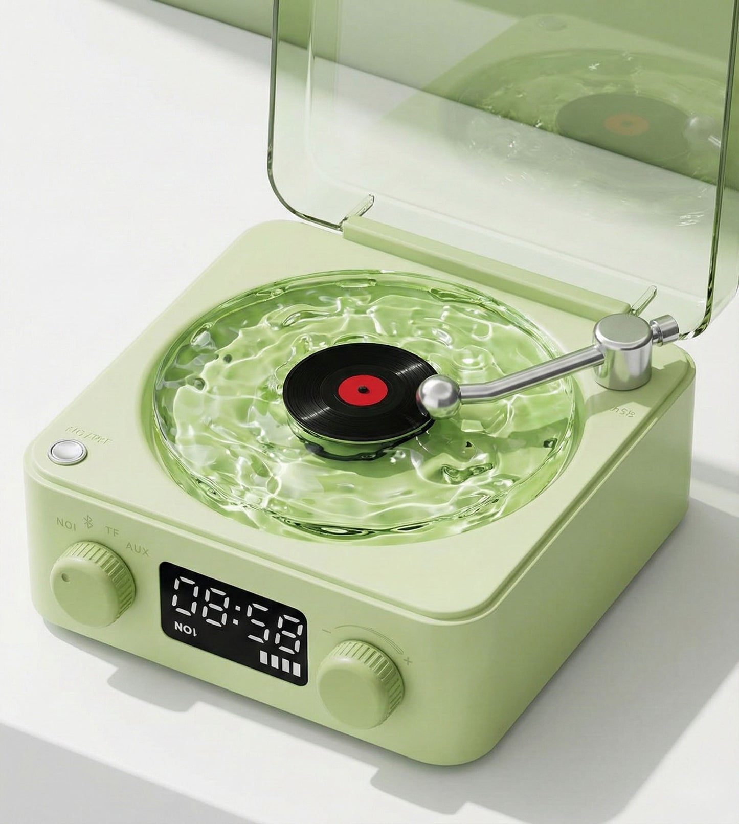 Waves Vinyl Soundscape | Retro Vinyl Bluetooth Speaker & Ocean Sounds