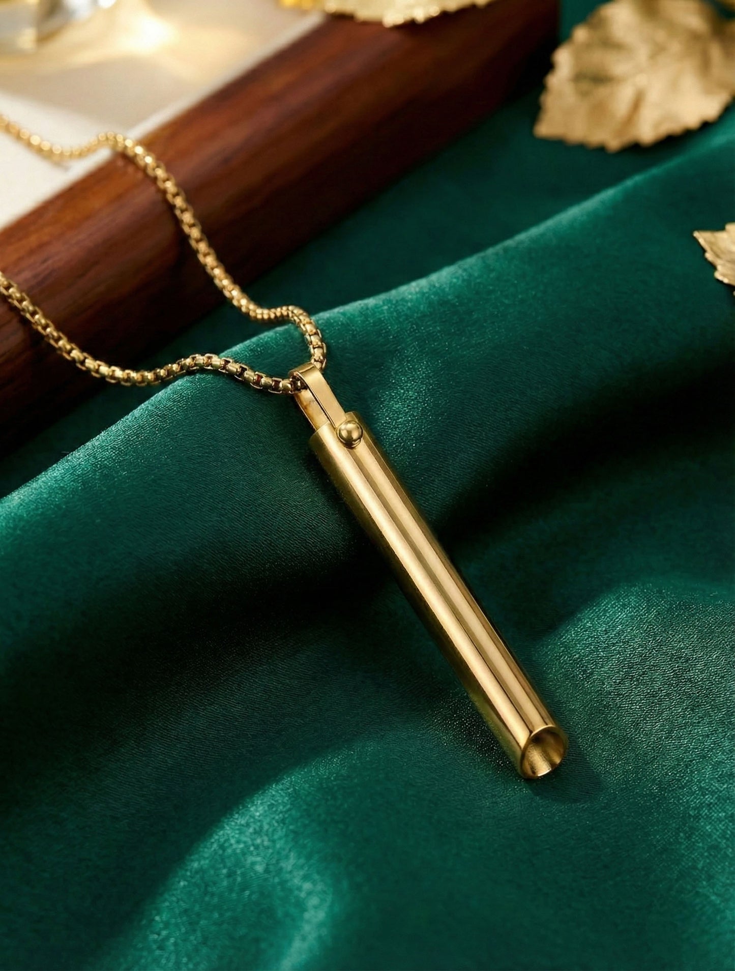 Anchor Breath Pendant | Mindful Breathing Necklace for Anxiety