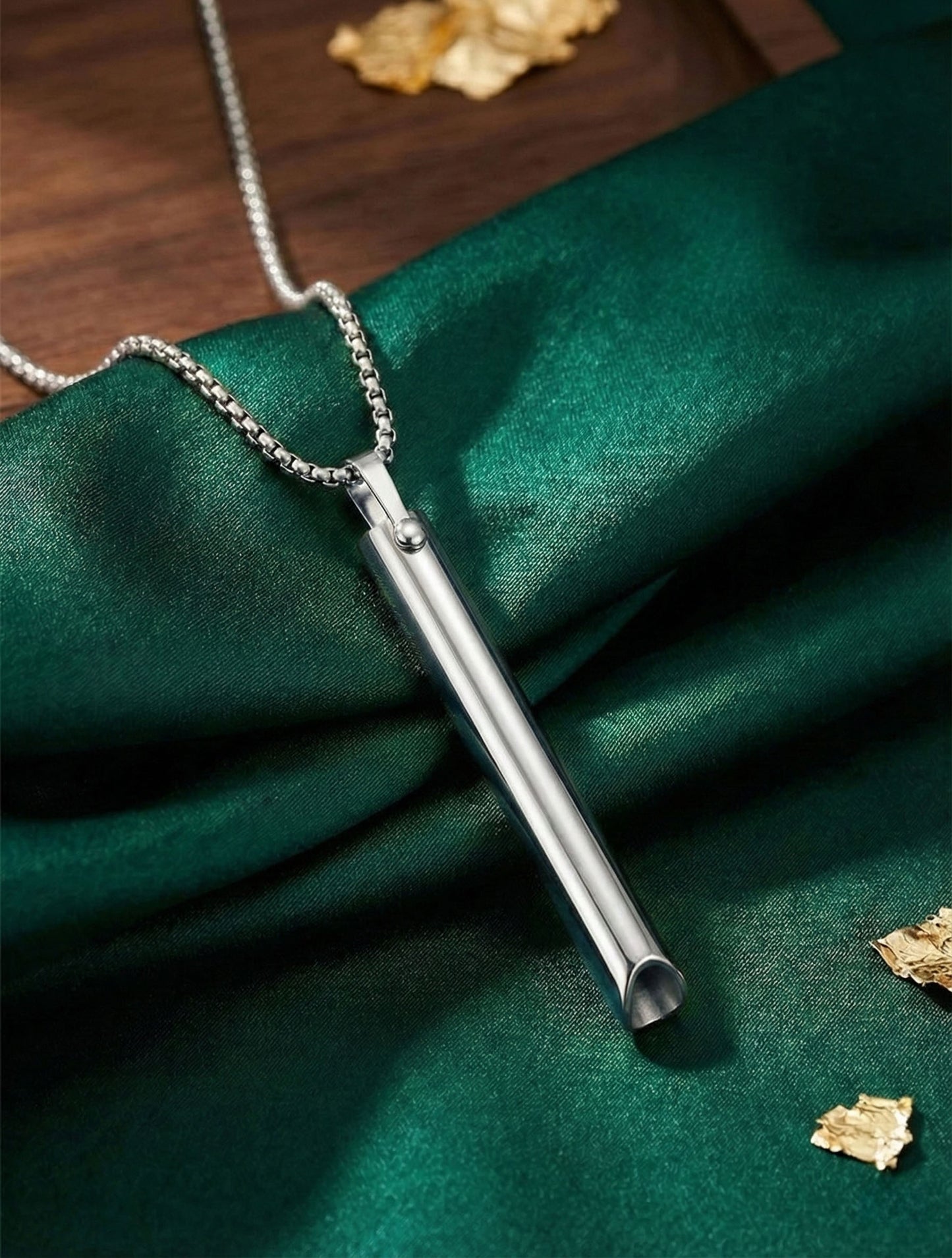 Anchor Breath Pendant | Mindful Breathing Necklace for Anxiety